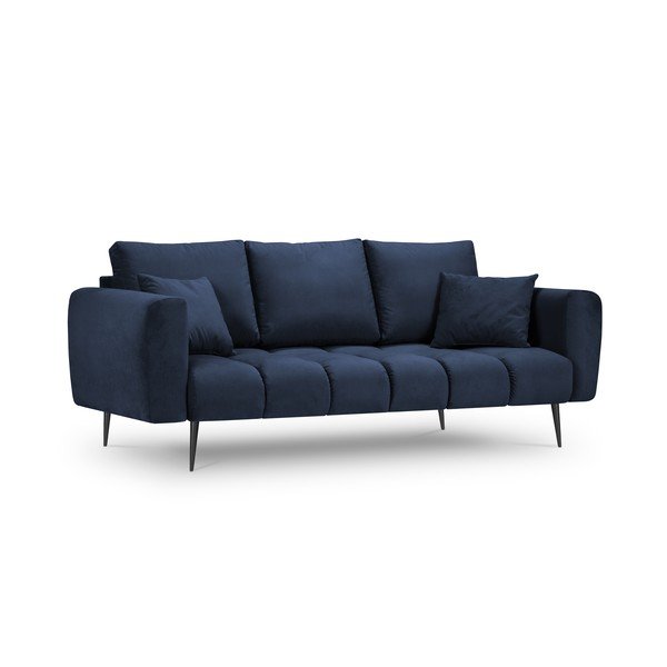 Tmavomodrá zamatová pohovka Interieurs 86 Octave-image-2