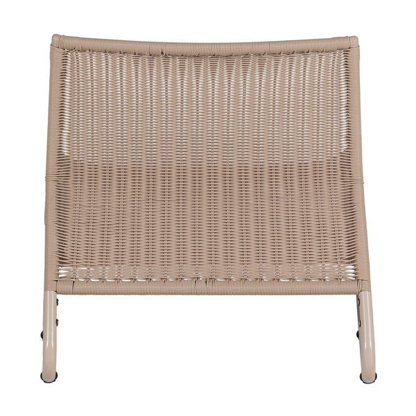 Béžové z umelého ratanu záhradné kreslo West – WOOOD-image-4