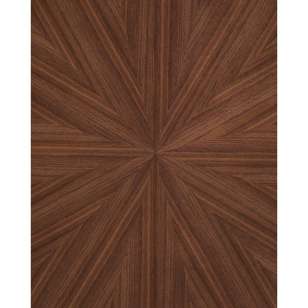 Okrúhly jedálenský stôl s doskou v dekore orechového dreva ø 120 cm Naanim – Kave Home-image-3