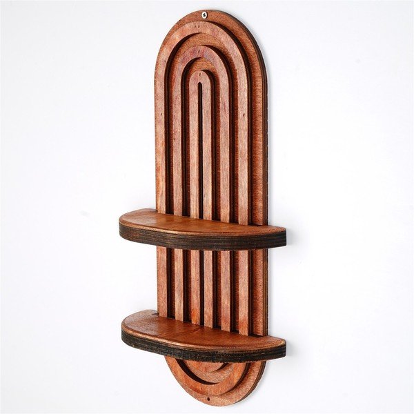 Svetločervená poschodová polica 20 cm Raf – Kalune Design-image-2