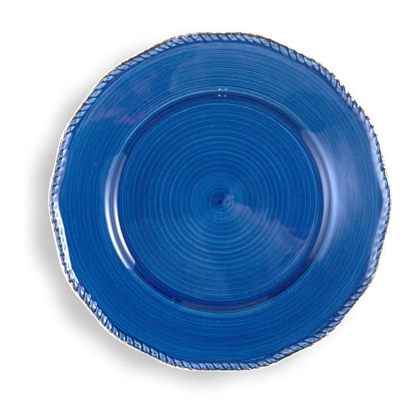 Veľký modrý tanier Brandani