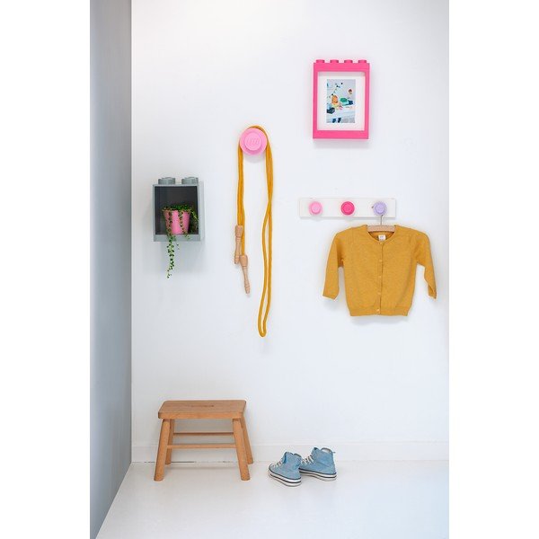 Ružový rámček na fotku LEGO®, 19,3 x 26,8 cm-image-2