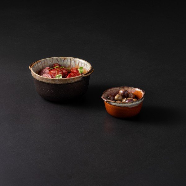 Hnedá kameninová miska 550 ml Poterie – Casafina-image-2