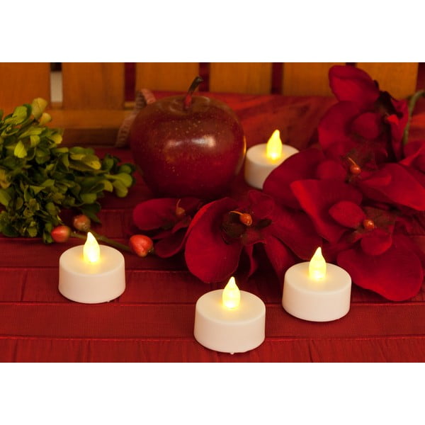 LED sviečky v súprave 8 ks (výška 4 cm) – Hilight-image-2