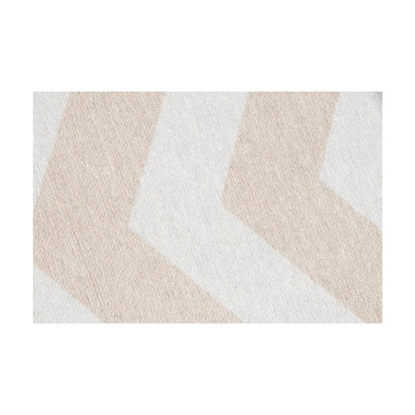 Béžovo-biely behúň FlooritaOptical Beige, 80 x 130 cm-image-4