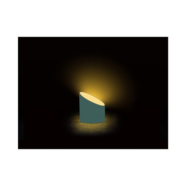 Zelený budík s LED displejom Gingko Edge-image-2