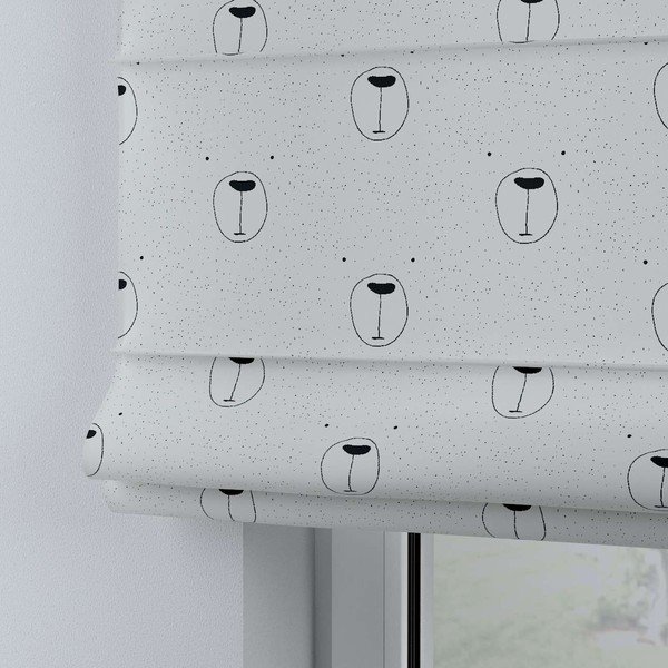 Biela detská roleta 170x130 cm Magic - Yellow Tipi-image-4