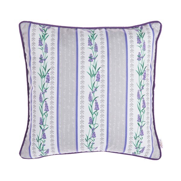 Obliečka na vankúš Mike & Co. NEW YORK Lavender Pattern, 43 × 43 cm