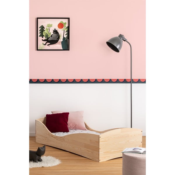 Detská posteľ z borovicového dreva Adeko Pepe Elk, 100 x 180 cm-image-2