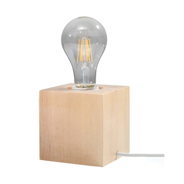 Stolová lampa v prírodnej farbe (výška 10 cm) Gabi – Nice Lamps