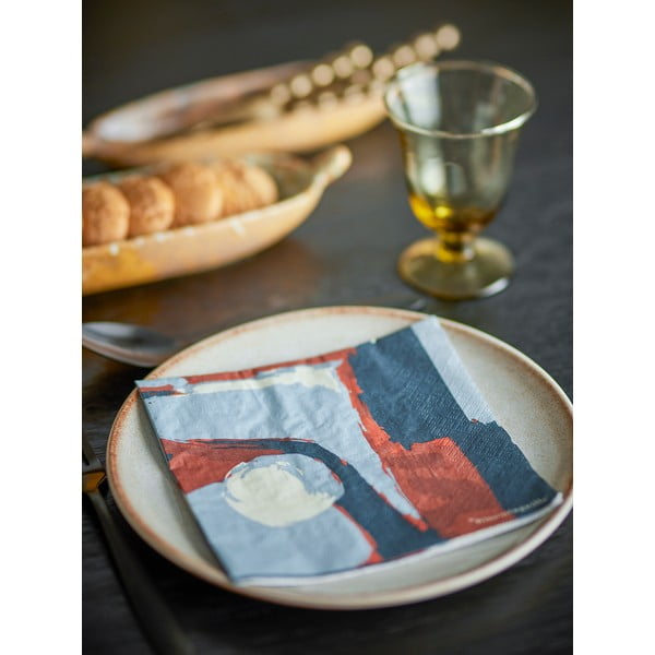 Papierové obrúsky v súprave 20 ks 33x33 cm Arty – Bloomingville-image-1