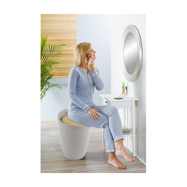 Taupe plastový kôš na bielizeň 20 l Candy – Wenko-image-2