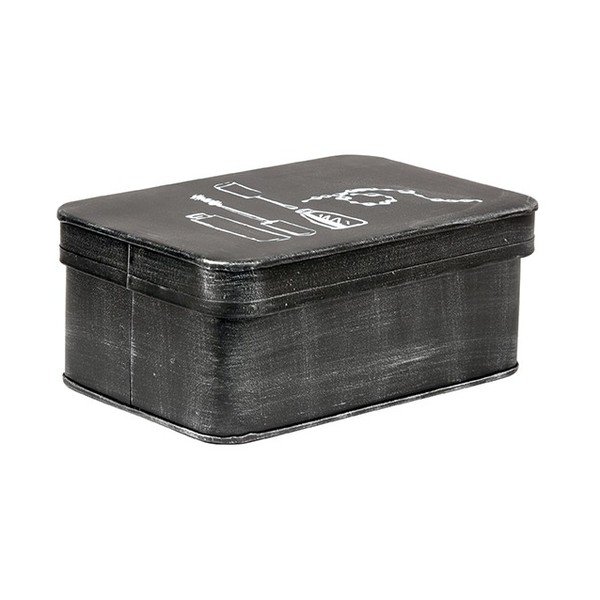 Čierny kovový box na kosmetiku LABEL51-image-1