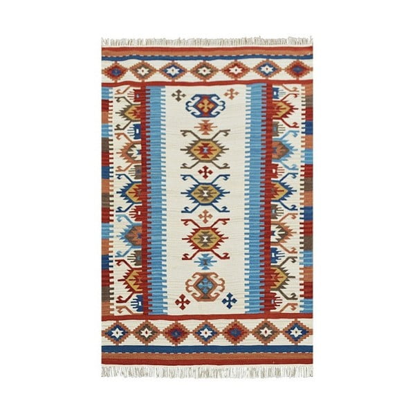 Ručne tkaný koberec Bakero Kilim Tabb, 125 x 75 cm