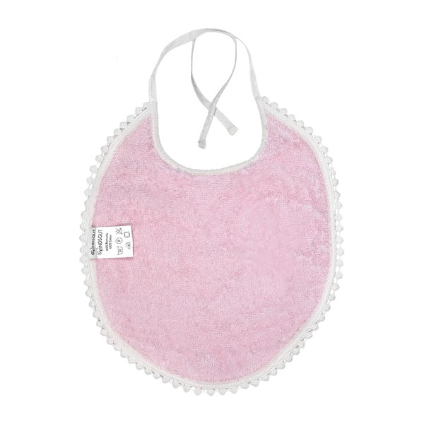 Ružový mušelínový podbradník Kindsgut London-image-4