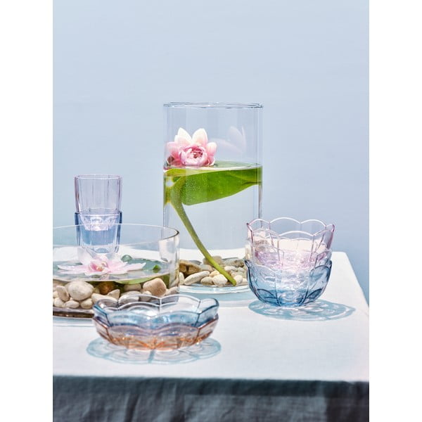 Svetlomodré sklenené misky v súprave 2 ks ø 13 cm Lily - Holmegaard-image-1