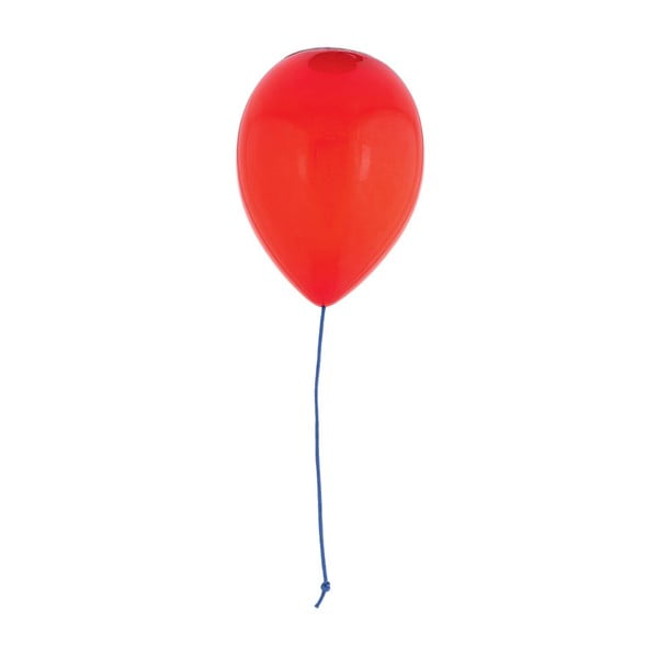 Červené stropné svietidlo Balon II