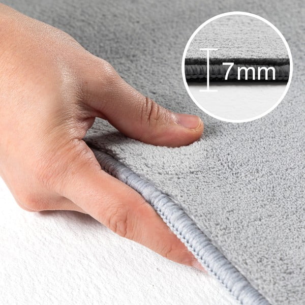 Svetlosivý prateľný koberec 80x150 cm Sky – Ayyildiz Carpets-image-2