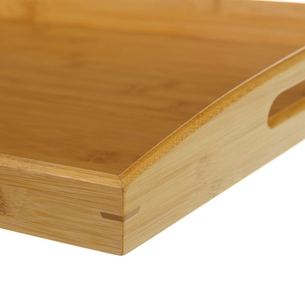 Drevený podnos z bambusu Casa Selección, 58 × 38 cm-image-1