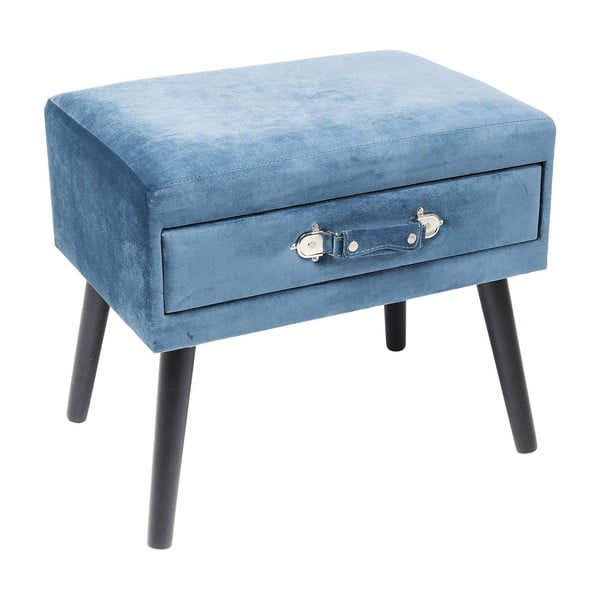 Modrá stolička Kare Design Drawer