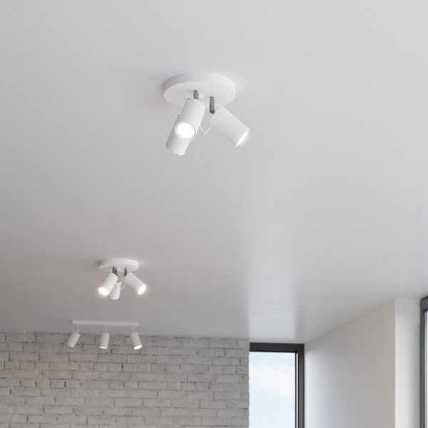 Biele bodové svietidlo Etna – Sollux-image-3