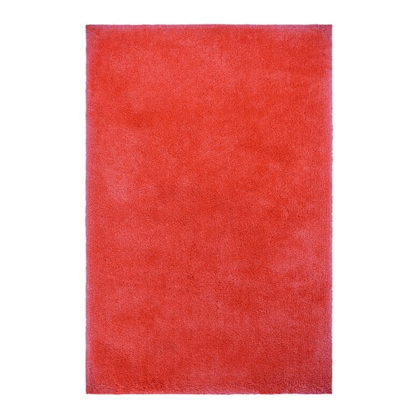 Červený ručne vyrábaný koberec Obsession My Carnival Car Cora, 60 × 110 cm