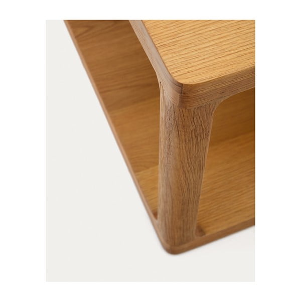 Konferenčný stolík v dekore duba v prírodnej farbe 65x140 cm Maymai – Kave Home-image-4