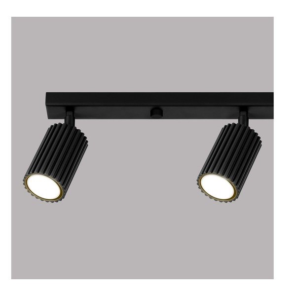 Čierne bodové svietidlo 6,5x81 cm Gleam – Sollux-image-3