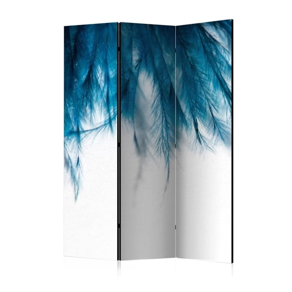 Paraván Artgeist Sapphire Feather, 135 × 172 cm