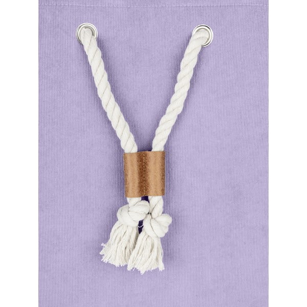 Fialový látkový kôš na bielizeň 35,5 l Tom Tailor – Wenko-image-1