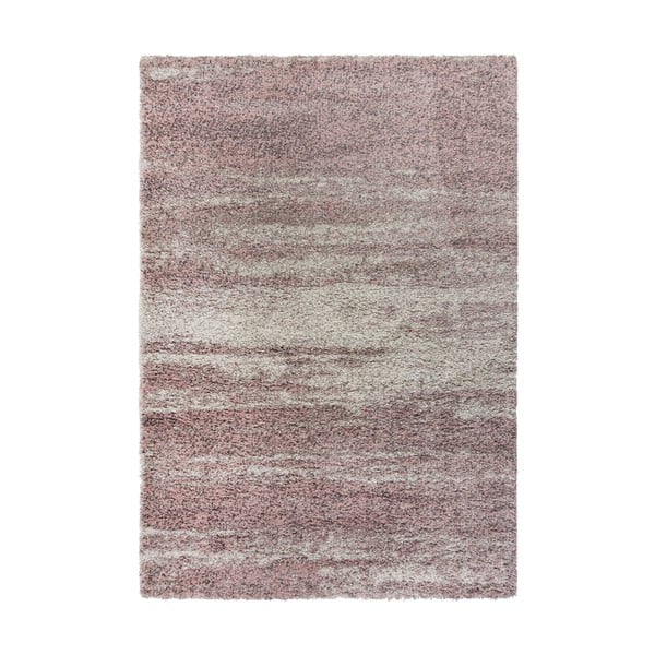 Sivo-ružový koberec Flair Rugs Reza, 80 x 150 cm