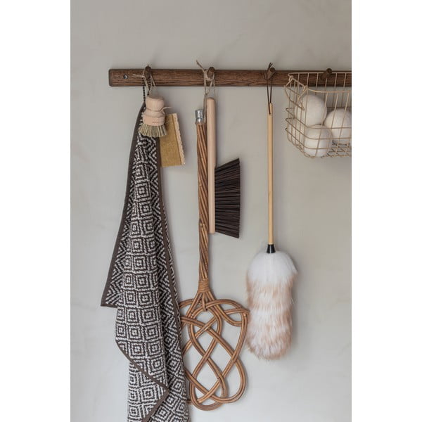 Hnedý nástenný vešiak z dubového dreva 72 cm Roots – Mette Ditmer Denmark-image-4