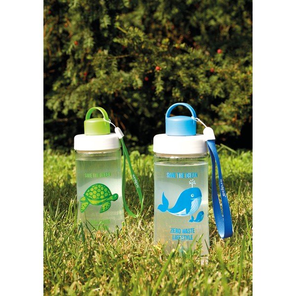 Modrá fľaša na vodu Snips Whale, 500 ml-image-3