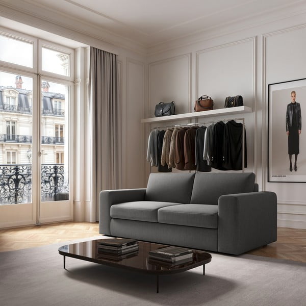 Sivá pohovka 218 cm Baga – Rodier-image-1