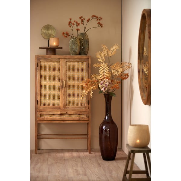 Nástenné zrkadlo s dreveným rámom 120x80 cm Sonora – Light & Living-image-4