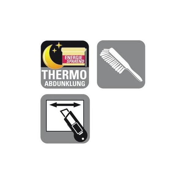Tmavosivá roleta 80x150 cm Mini Termo – Gardinia-image-2