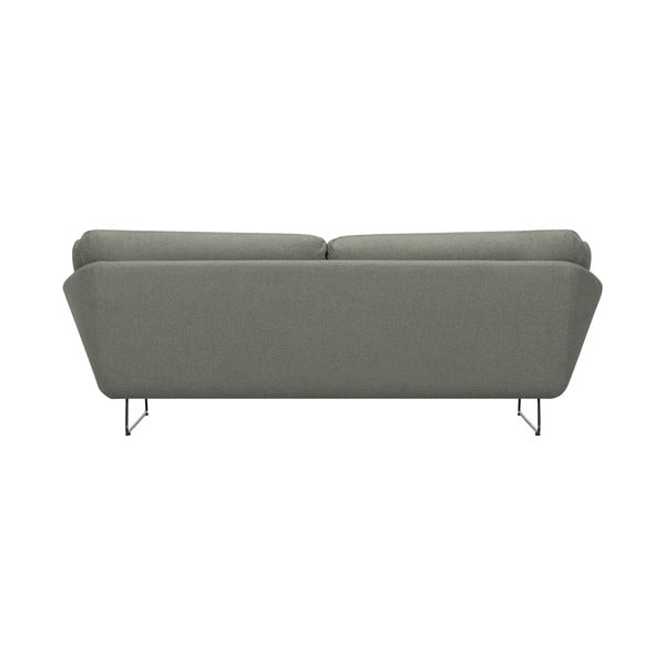 Set sivozelenej pohovky a sedacieho pufu Windsor & Co Sofas Comet-image-3