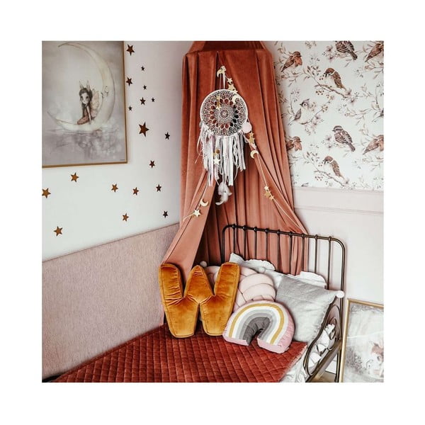 Prešívaná detská posteľná prikrývka 160x100 cm Posh Velvet - Yellow Tipi-image-3