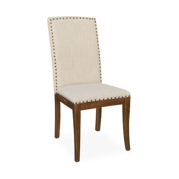 Béžová stolička z bukového dreva Moycor Carla