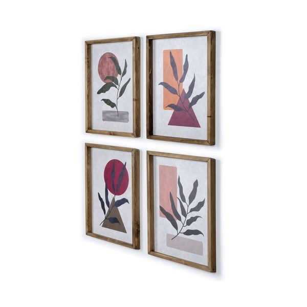 Súprava 4 obrazov Kate Louise Plants, 36 x 48 cm-image-2