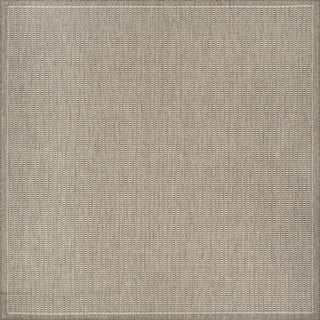 Béžový vonkajší koberec Floorita Tatami, 200 x 200 cm
