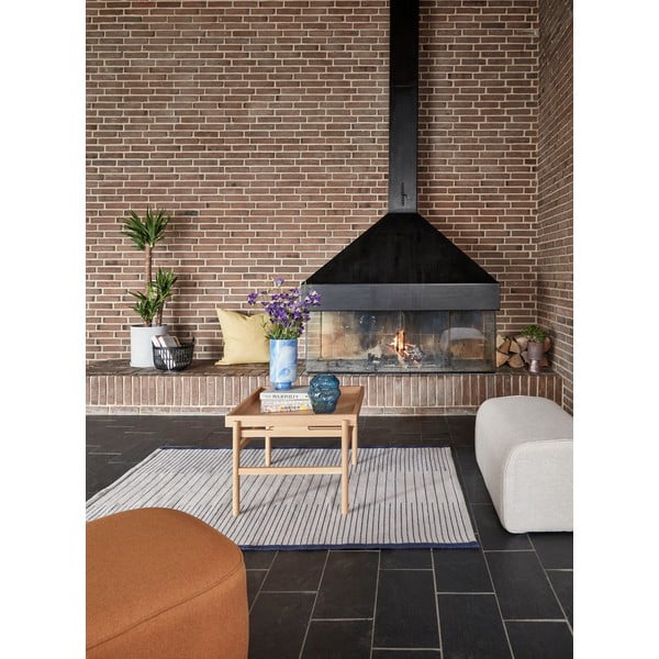 Oranžový puf Hübsch Cube-image-2