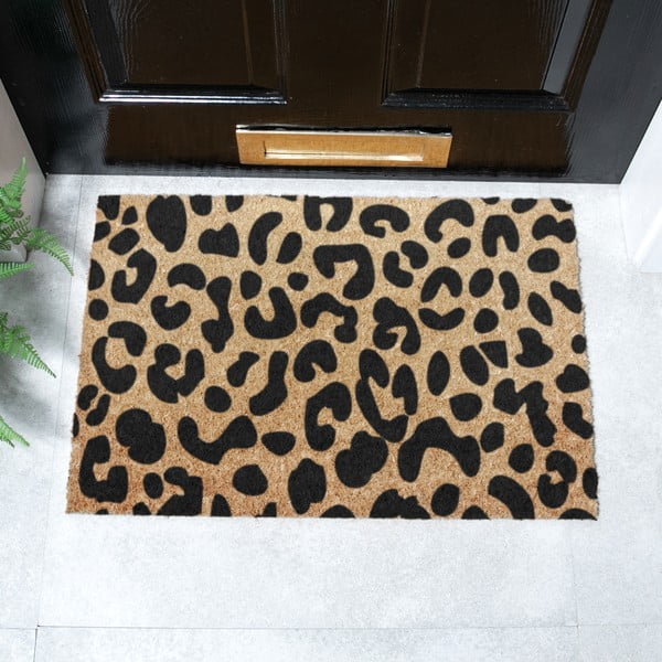 Rohožka z kokosového vlákna 40x60 cm Leopard – Artsy Doormats-image-2