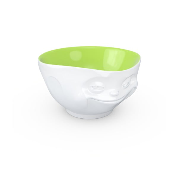 Bielo-pistáciová porcelánová usmievavá miska 58products-image-2