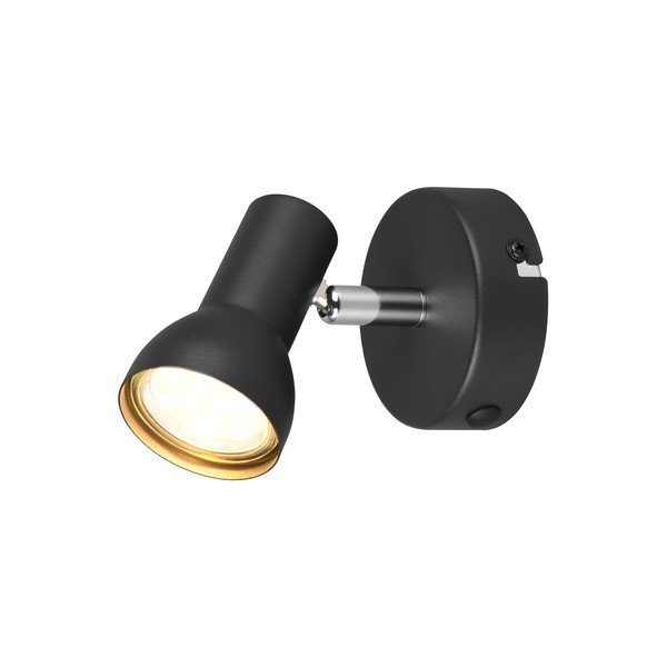 Čierne bodové svietidlo ø 8 cm Cantar – Reality-image-1