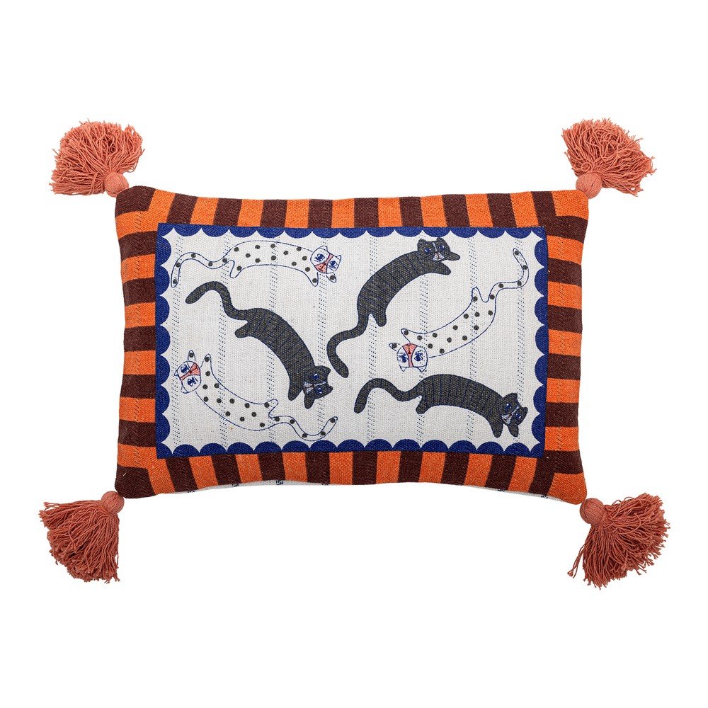 Dekoračný vankúš s prímesou bavlny 35x60 cm Missy – Bloomingville