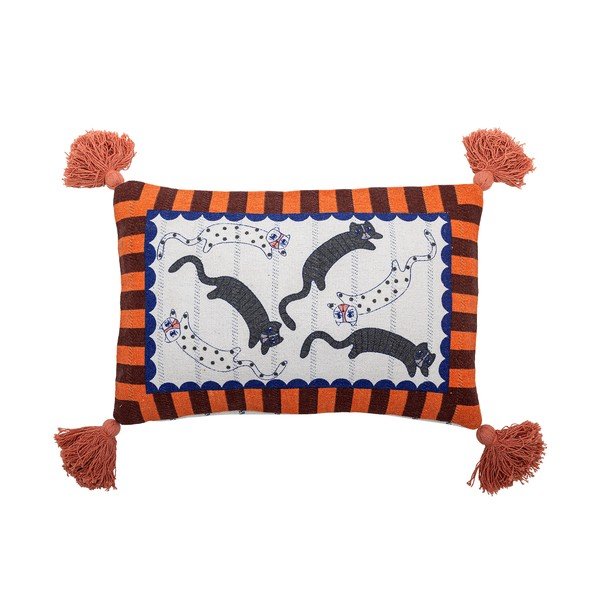 Dekoračný vankúš s prímesou bavlny 35x60 cm Missy – Bloomingville