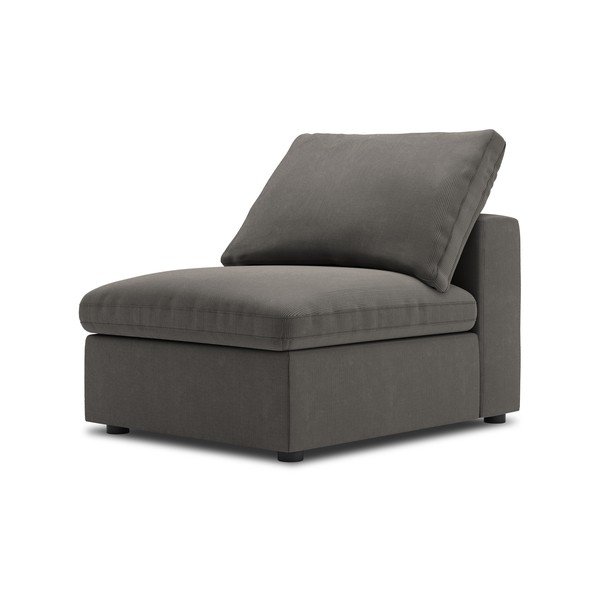 Tmavohnedá prostredná časť menčestrovej modulárnej pohovky Windsor & Co Sofas Galaxy-image-2