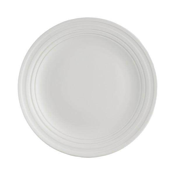 Biely jedálenský tanier z kameniny Mason Cash Original Cane, ⌀ 27,5 cm