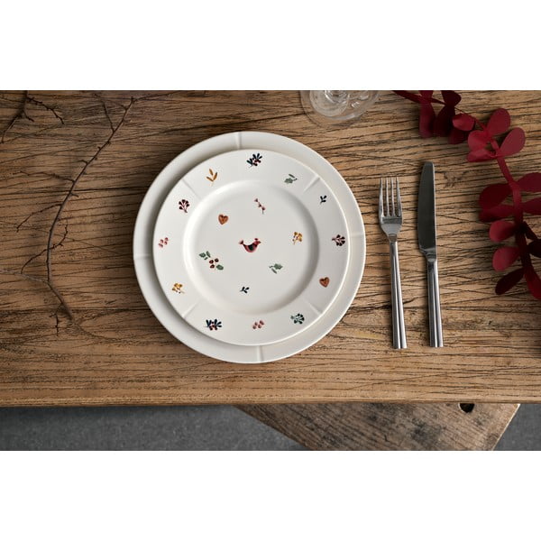 Biely porcelánový tanier ø 23 cm Grand Cru Cottage – Rosendahl-image-1